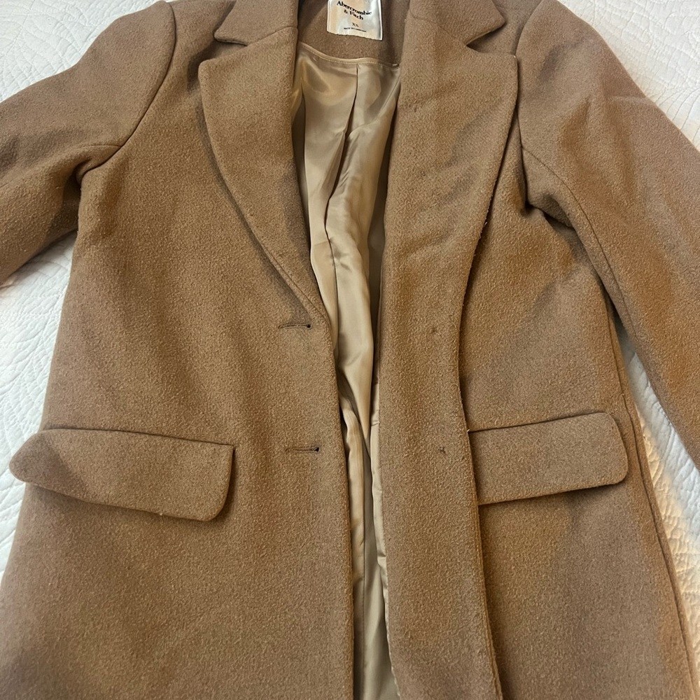 Abercrombie & Fitch Camel Blazer